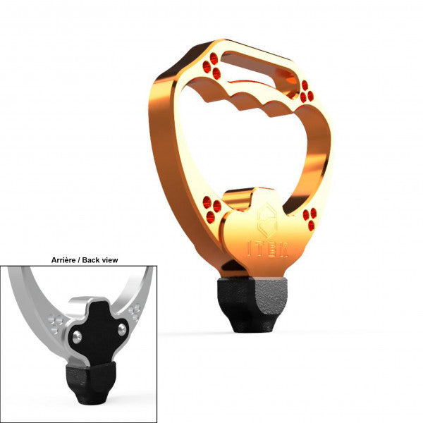 Poignée en aluminium Anti-Shock