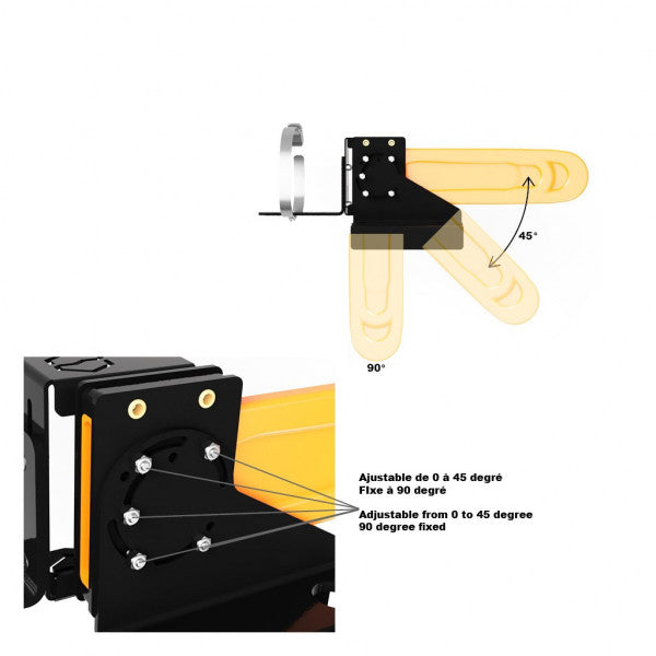 Support à scie mécanique - Polaris Ranger