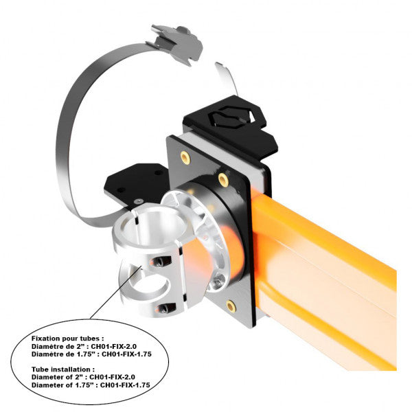 Support a Scie Mecanique pour tube