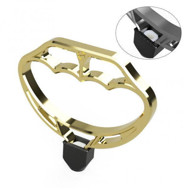 Poignée en aluminium