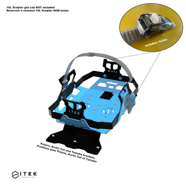 Axys et Pro-ride - Support de réservoir à essence