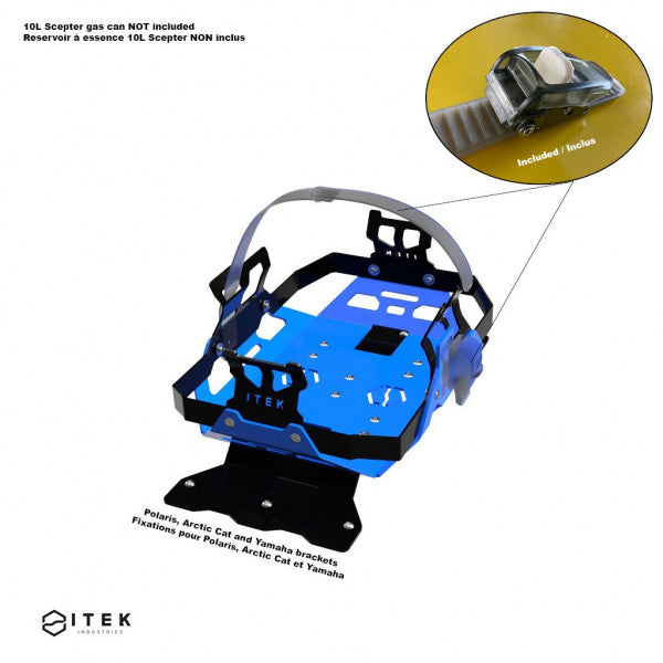 Axys et Pro-ride - Support de réservoir à essence