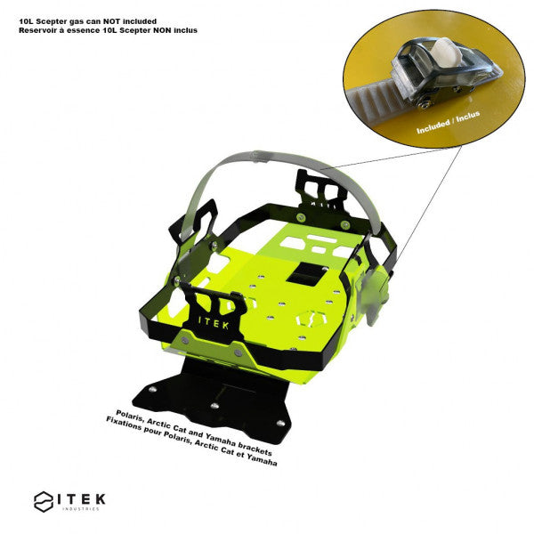 Axys et Pro-ride - Support de réservoir à essence