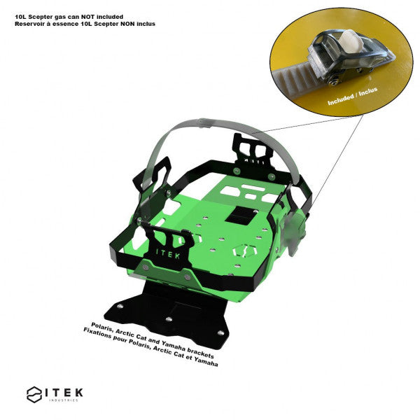 Arctic Cat et Yamaha - Support de réservoir à essence