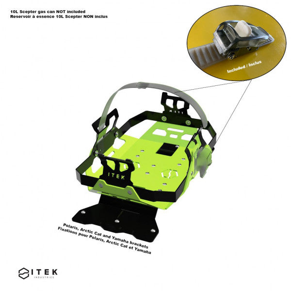 Arctic Cat et Yamaha - Support de réservoir à essence