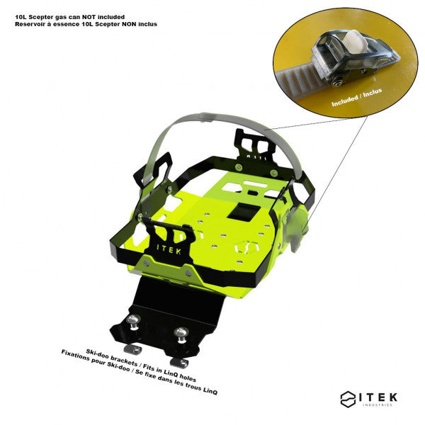 Ski-doo - Support de réservoir à essence