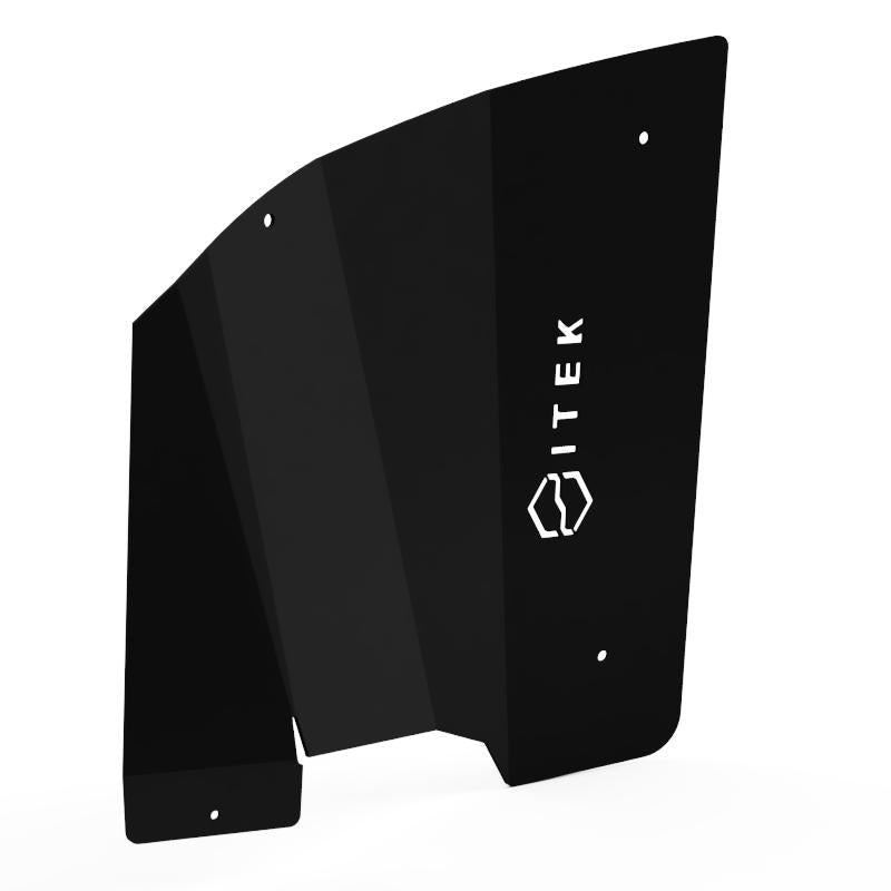 Rendu 3D des protections de garde-boue intérieures Itek pour Polaris Ranger 1000 du côté droit