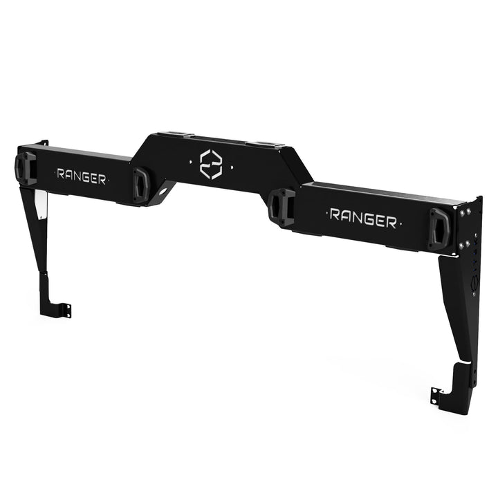 Rendu 3D de l’adaptateur LinQ de cabine Itek pour Polaris Ranger 570 Midsize en couleur blanc