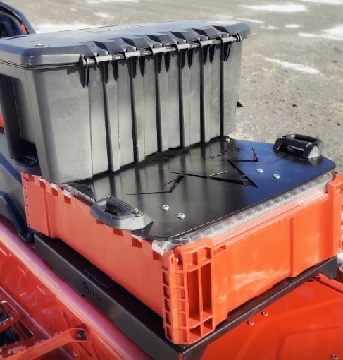Adaptateur Milwaukee Packout vers LinQ double
