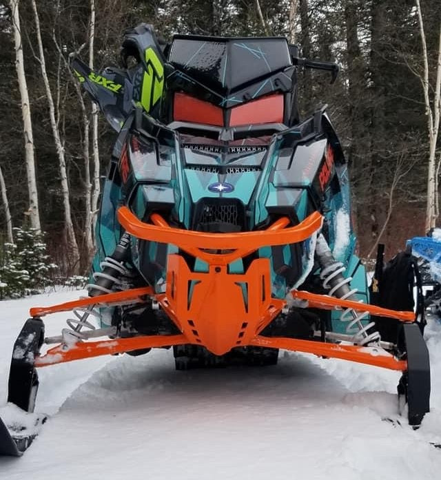 fin＿ Front Bumper - Polaris Axys – Itek Industries