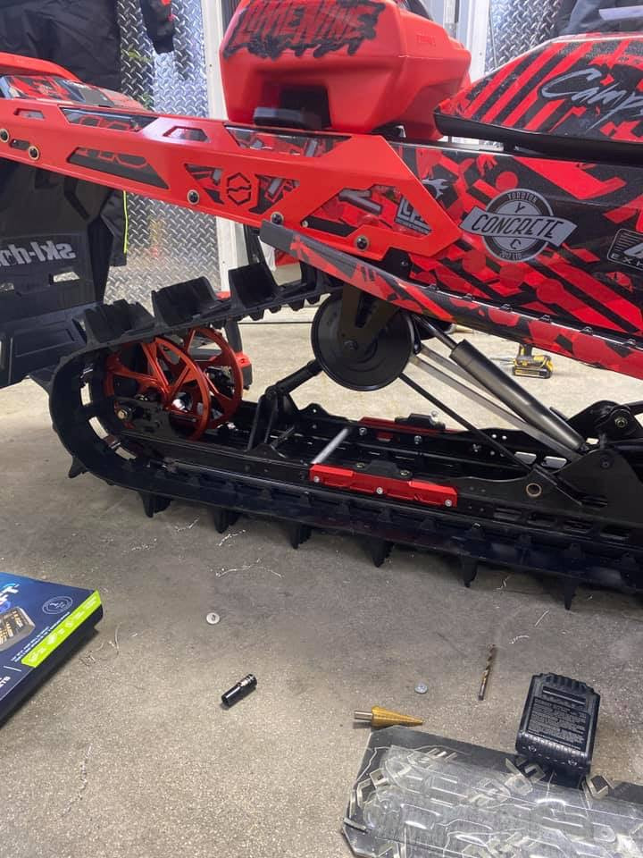 Ski-doo Gen4 Ensemble de grandes roues en aluminium