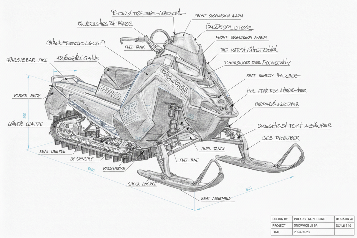 Polaris Snowmobile Accessories | RMK, Switchback, Indy, Voyageur ...